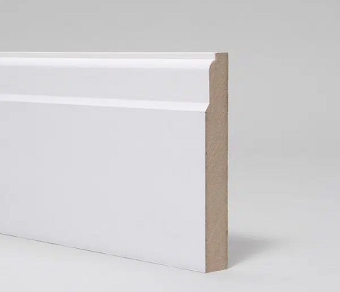 119mm x 18mm MDF Lambstongue Skirting