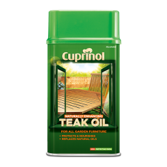 Cuprinol Naturally Enhancing Teak Oil 1 Litre
