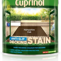 Cuprinol CX Anti-Slip Deck Stain Hampshire  Oak 2.5 Litre