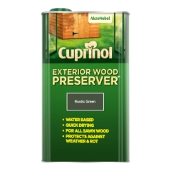 Cuprinol CX Exterior Wood Preserver Rustic Brown 5 Litre