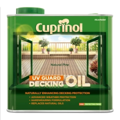 Cuprinol CX UV Guard Decking Oil Nat/Pine 5 Litre