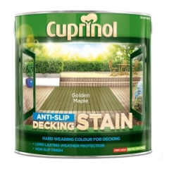 Cuprinol CX Anti-Slip Deck Stain Golden Maple 2.5 Litre